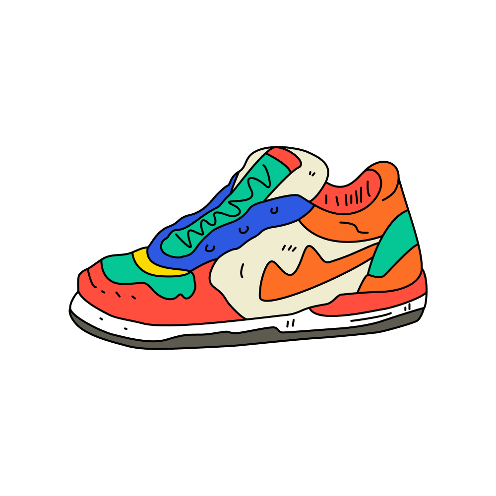 Sneaker Low Colorblock_filled